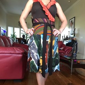 Multi colored dress